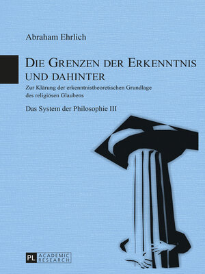 cover image of Die Grenzen der Erkenntnis und dahinter